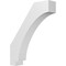 Ekena Millwork 5 1/2-in. W x 24-in. D x 30-in. H Imperial Architectural Grade PVC Knee Brace BRCP055X24X30IMP - alternate 1